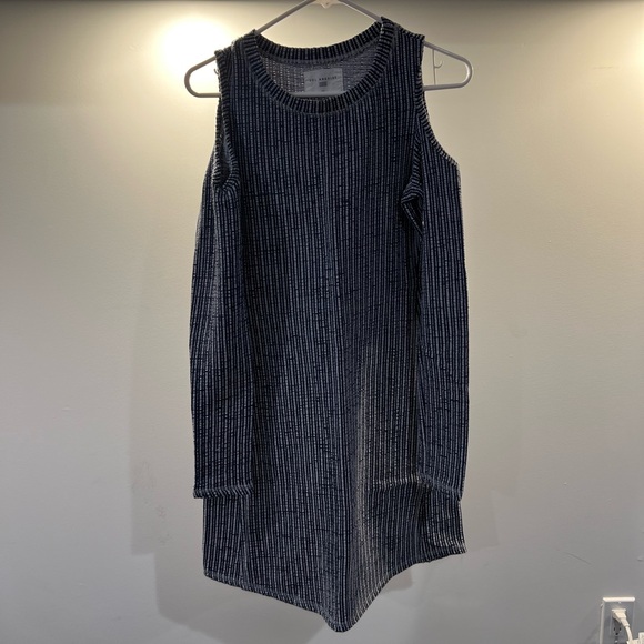 Anthropologie By Sol Angeles Textured Knit Open-Shoulder Dress - Picture 6 of 9